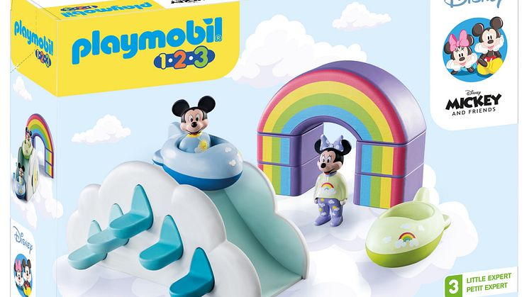 1.2.3 & Disney Mickys & Minnies Wolkenhaus (71319) von PLAYMOBIL