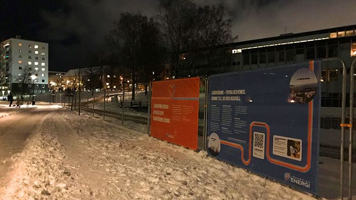 ​Delar av Friaredalen i Jönköping stängs av när vi bygger ny fjärrvärmeledning