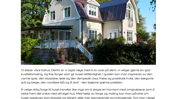 Våre kjære trehus