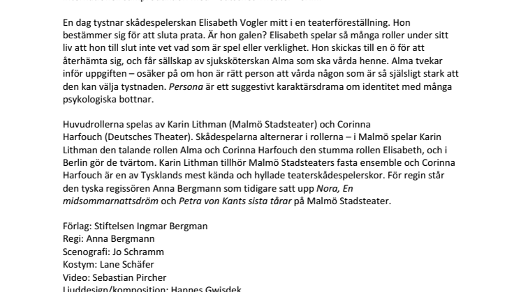 Äntligen är den här – säsongen 2018/2019 på Malmö Stadsteater!
