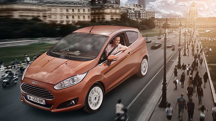 Fiesta mest solgte småbilmodell i Europa, Ford nest mest solgte personbilmerke. 