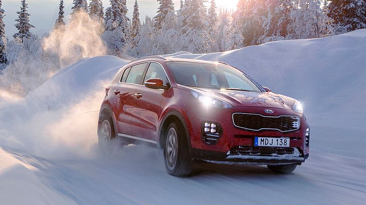 Kia Sportage bidrog till Kias rekordförsäljning under 2016.