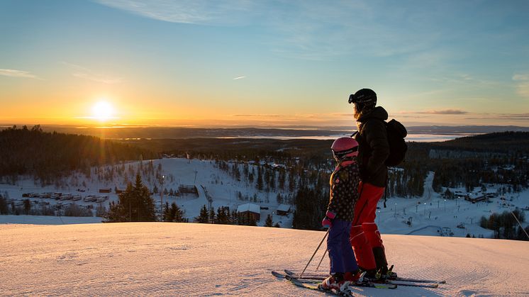 Alpin skidåkning i Orsa Grönklitt