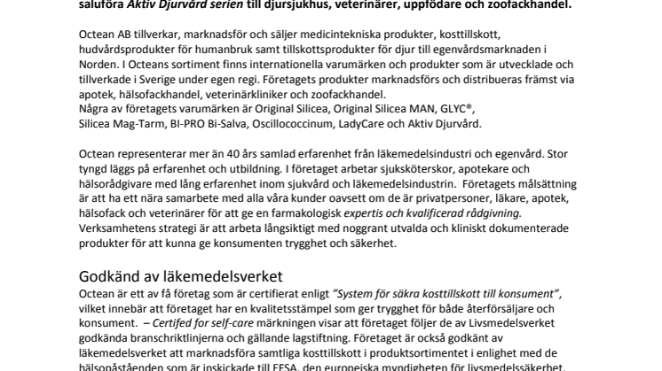Octean AB har förvärvat Ägna AB