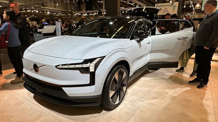Volvo EX90 på eCarExpo i Göteborg