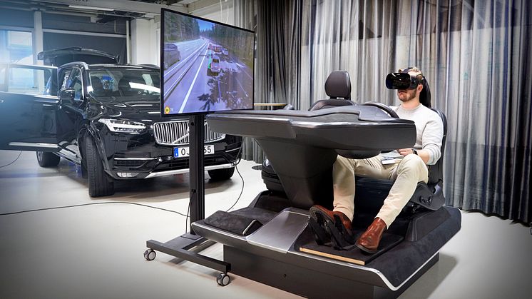 Volvo Cars Studio simulator