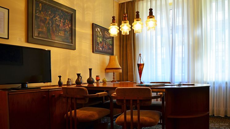 die "DDR Suite" im Galerie Hotel Leipziger Hof