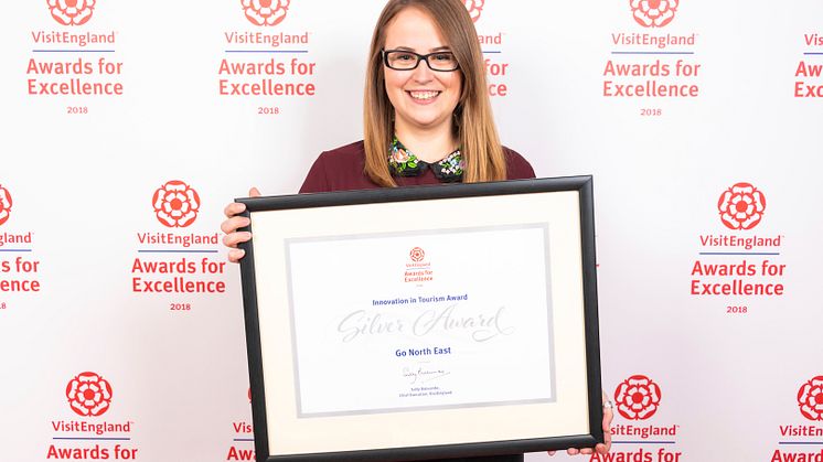 Fiona Dodd Graphic Designer at Go North East was part of the team working on the award-winning Big Days Out campaign. She collected Go North East's silver Innovation in Tourism accolade at the VisitEngland Awards for Excellence 2018