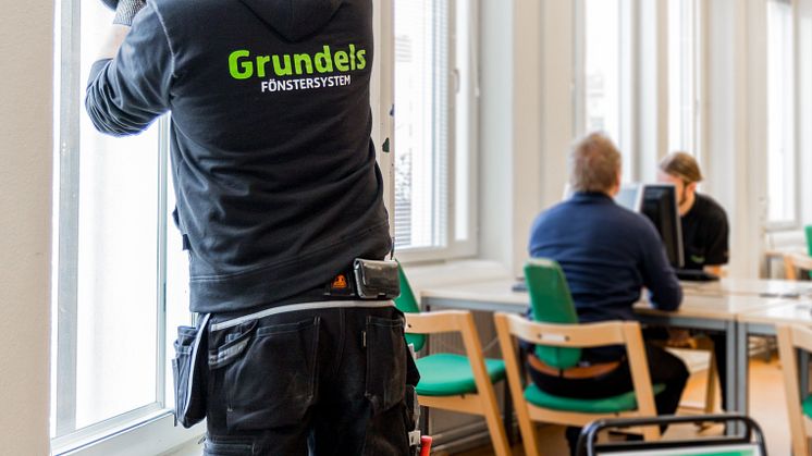 Grundels - platsbyggda isolerglas med minimal störning