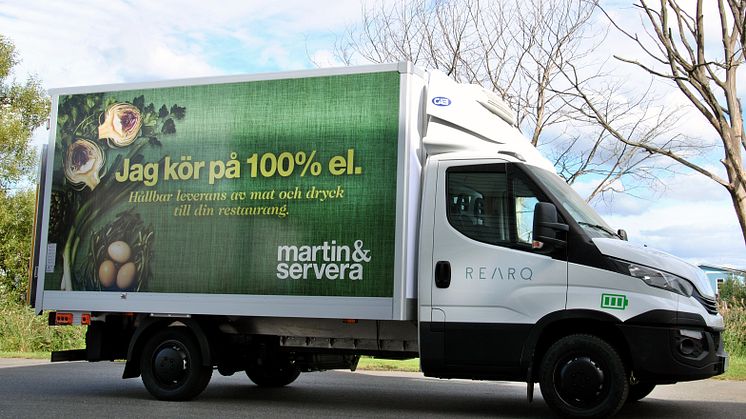 Tidigare dieselbil nu omvandlad till 100 % el