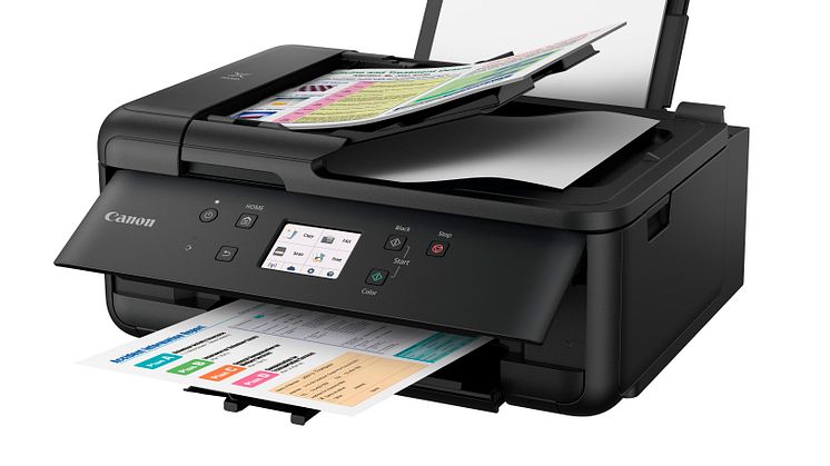 PIXMA TR7550  BLACK Paper tray Up FSL 03