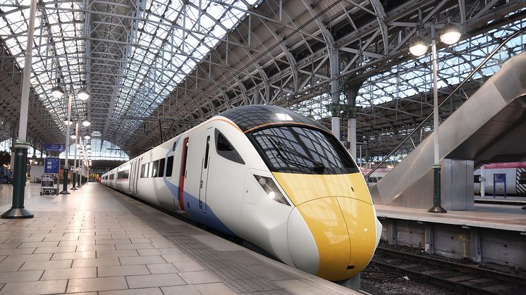 ​TransPennine Express and Angel Trains orders 95 Inter City rail carriages from manufacturer Hitachi