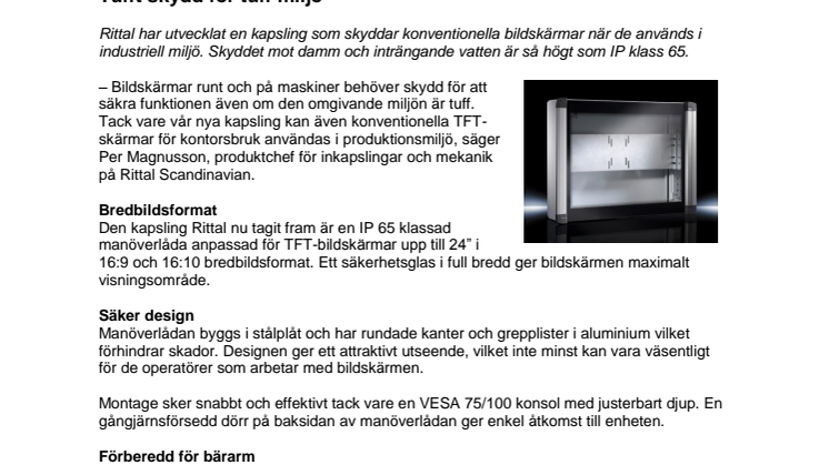 Tufft skydd för tuff miljö