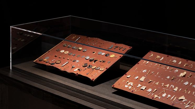 Plates of foreign bodies, mid-20th century