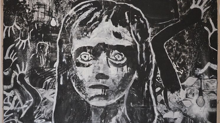 Museum derbildenden Künste Leipzig- "Nelly" - Bühnenbild © Anna-Maria Ebermann