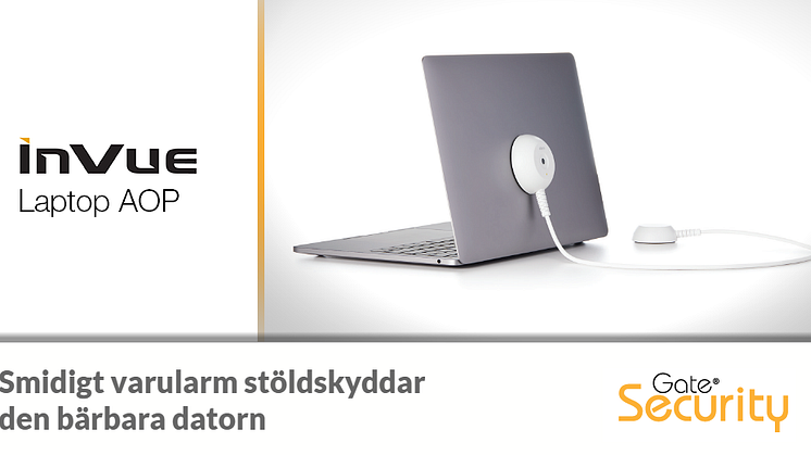 Varularm för bärbara datorer - InVue Laptop AOP