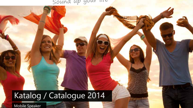 AKTUELLER KATALOG aller SOUND2GO-Produkte - Produktbeschreibungen in Deutsch und Englisch