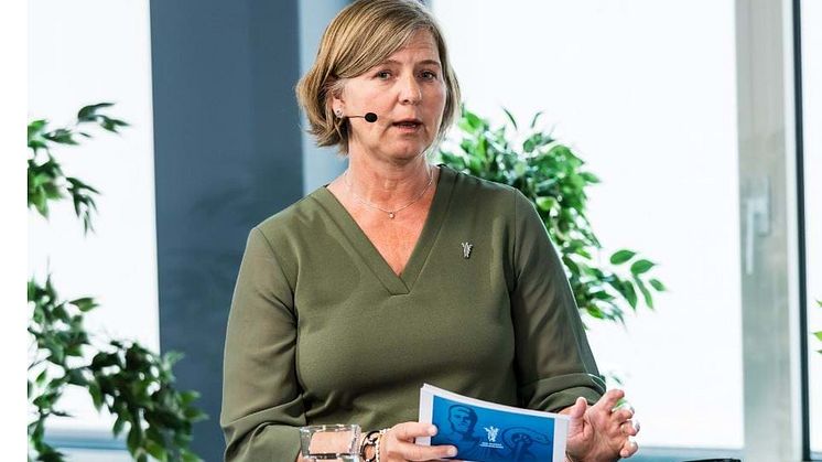 MÅ FJERNE STRAFFEGEBYRET. Legepresidenten mener den nye forskriften tilknyttet blåreseptordningen er uakseptabel. Foto: Thomas Barstad Eckhoff/Legeforeningen