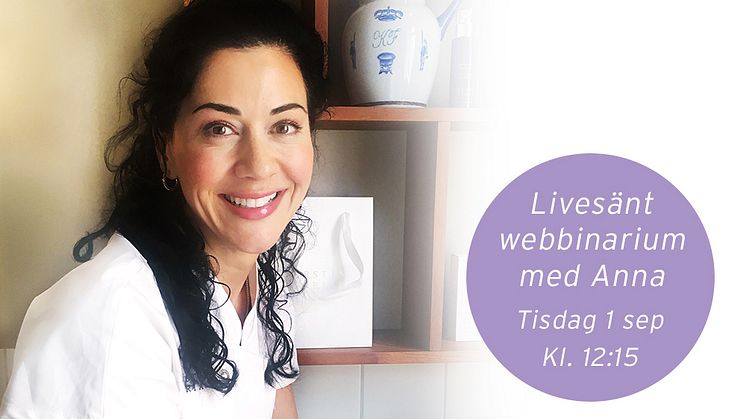 Få hudvårdstips live om 5 enkla steg för din optimala hudvård!