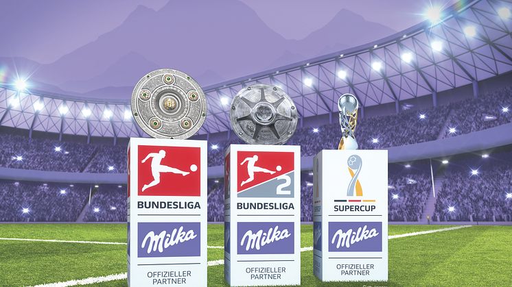 Ein unschlagbares Team: Mondelēz International wird ab 2021 Offizieller Partner der Bundesliga und 2. Bundesliga