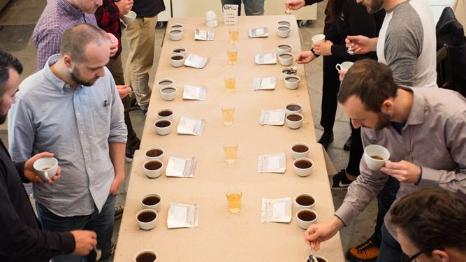 Kaffesmaking - cupping
