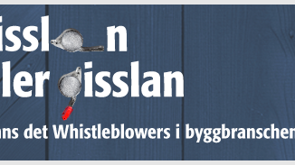 ”Visslan eller gisslan – finns det whistleblowers i byggbranschen?”