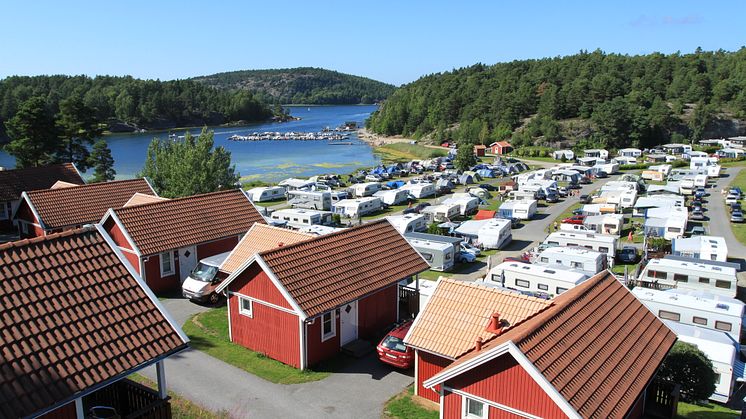 Daftö Resort, en av Sveriges 14 femstjärniga campingplatser.