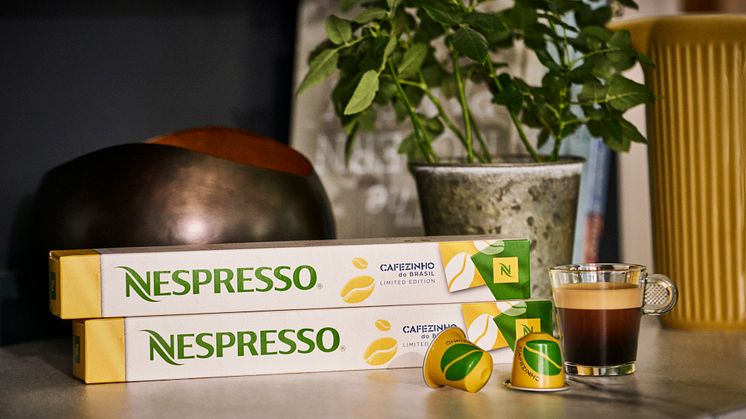 NESPRESSO BJUDER IN TILL EN DJUPARE SMAK AV BRASILIEN MED NYA LIMITED EDITION CAFEZINHO DO BRASIL 