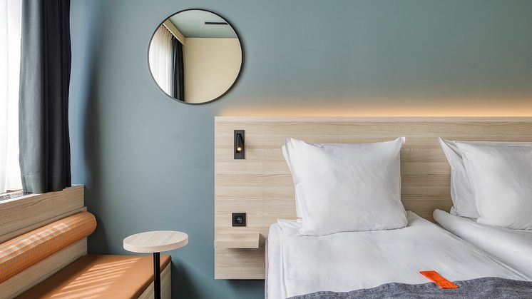 Double room at Citybox Brussels