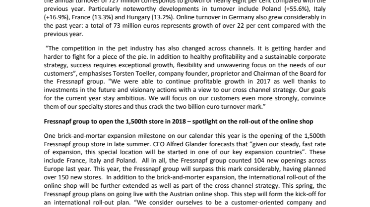 English version of our press release