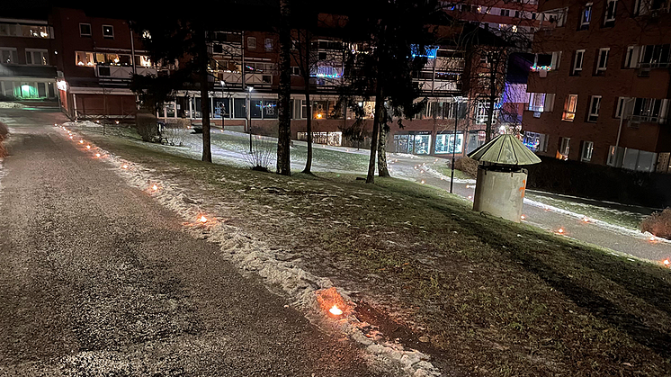 Tusentals marschaller tändes under Luciamorgonen runt om i våra områden och i våra centrum.