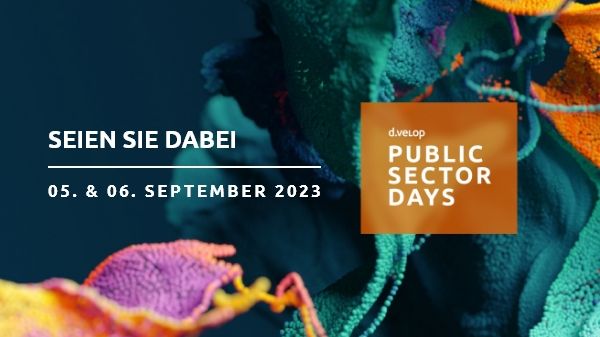Digitalisierung für öffentlichen Dienst und Hochschulen: die d.velop public sector days 2023