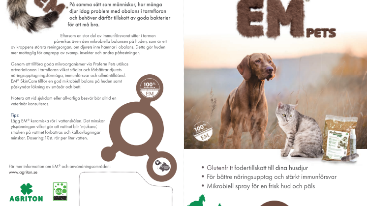 EM® för husdjur
