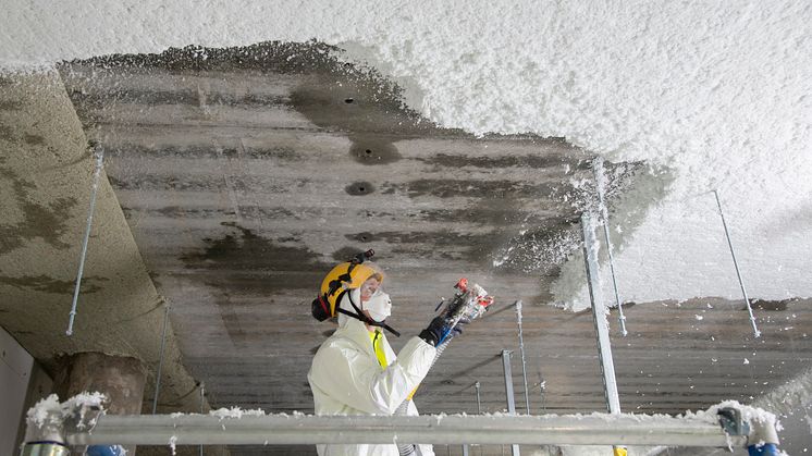 SprayTec: Unik metode som krever absolutt ren glassfiberull
