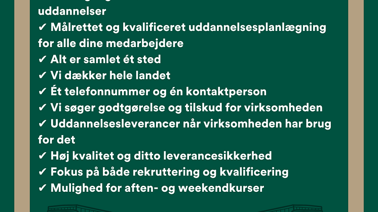 Fakta om AMU Danmark