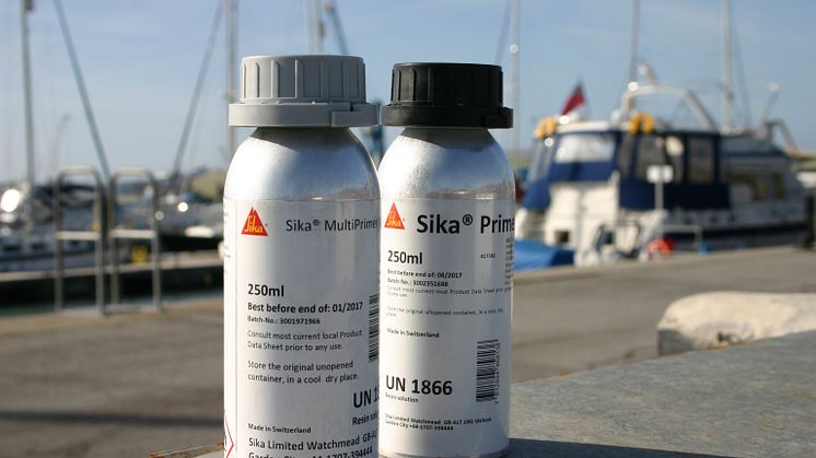 Sika's marine primers, Sika® MultiPrimer Marine and Sika® Primer-207, offers customers greater clarity 