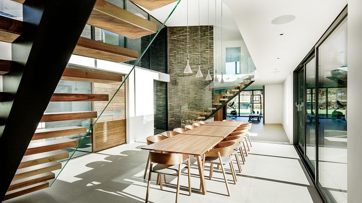 Familienhaus mit Kebony Fassade und außergewöhnlicher Architektur