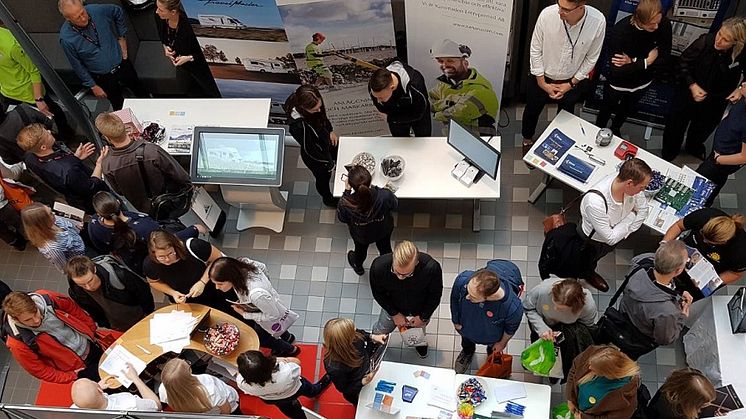 Näringslivdagen Karriärum på Jönköpings Tekniska Högskola 2019