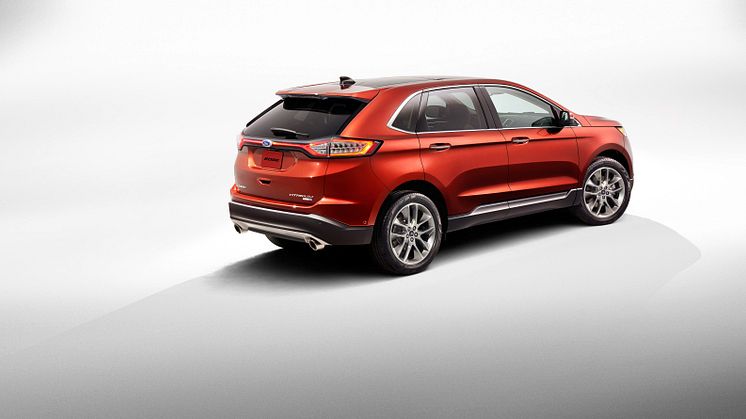 Nye Ford Edge lanseres i Norge i slutten av 2015