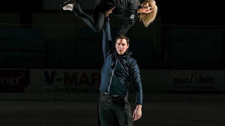 Olympiasieger Aljona Savchenko und Bruno Massot: Countdown-Training für Show-Comeback bei HOLIDAY ON ICE in Hamburg gestartet