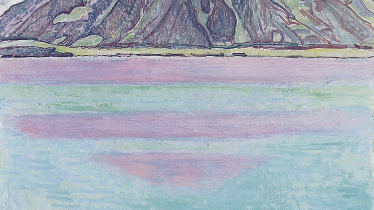Ferdinand Hodler: Thunersee mit Niesen, 1910