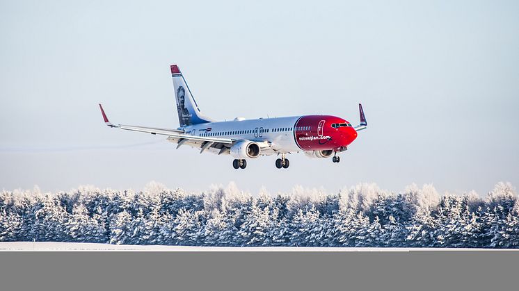 ​Norwegian obtiene mayores ingresos unitarios y mayor ocupación media, con una puntualidad récord.