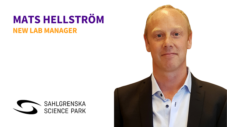 Sahlgrenska Science Park welcomes Mats Hellström as new Lab Manager for Health Innovation Labs™ 