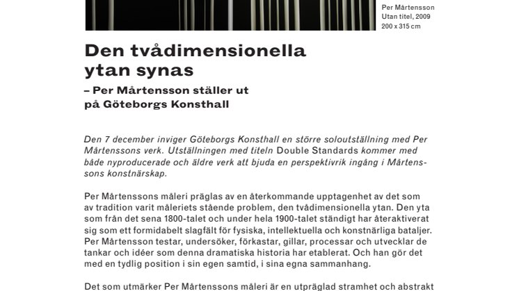 Den tvådimensionella ytan synas