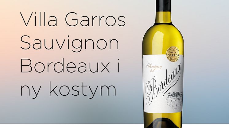 Villa Garros Sauvignon Bordeaux i ny stil!