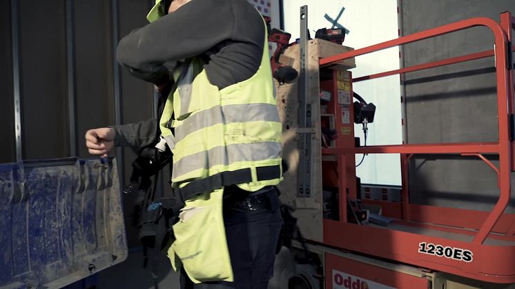 Bygma og MT Højgaard tester EksoVest 