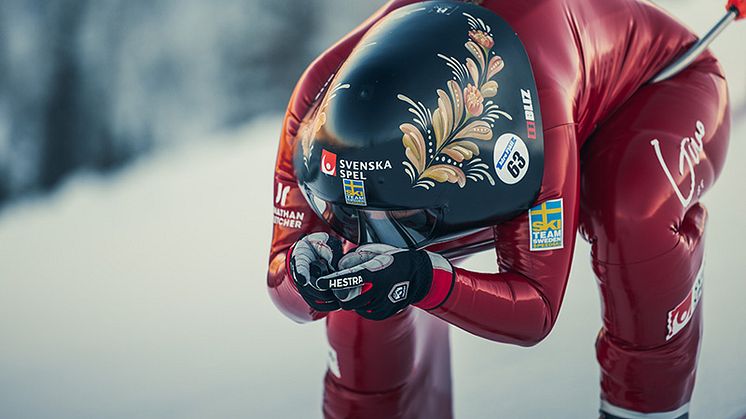Britta Backlund, världsmästare och vinnare av totalcupen tre säsonger i rad. Foto: Tommy Persson.