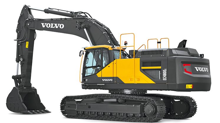 Volvo EC480E grävmaskin - Steg IV (frilagd)