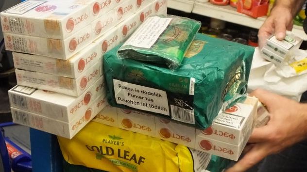 Tobacco and alcohol seized in Southampton