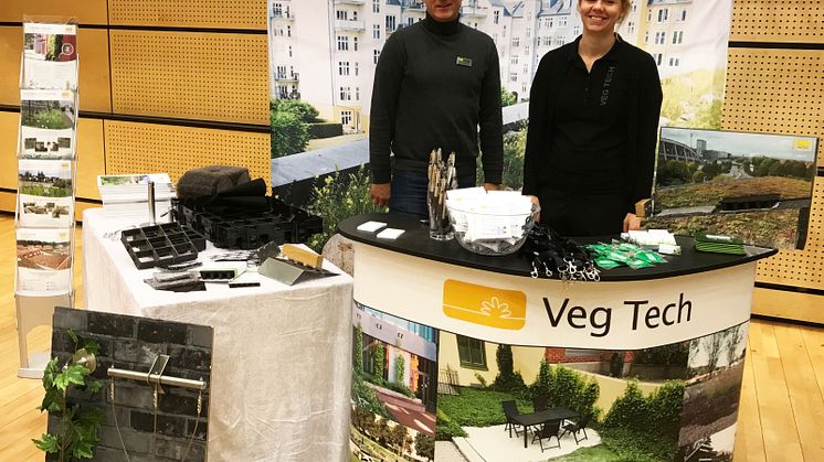 Joakim och Erika pratar gärna grönare städer med er och hälsar välkommen!